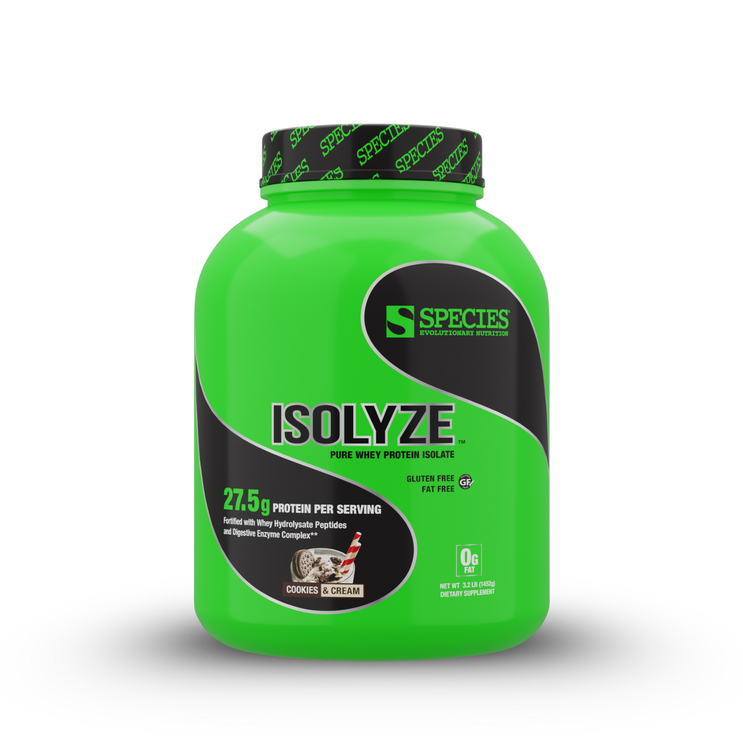 Isolyze 44 Serve Cookies & Cream - Front