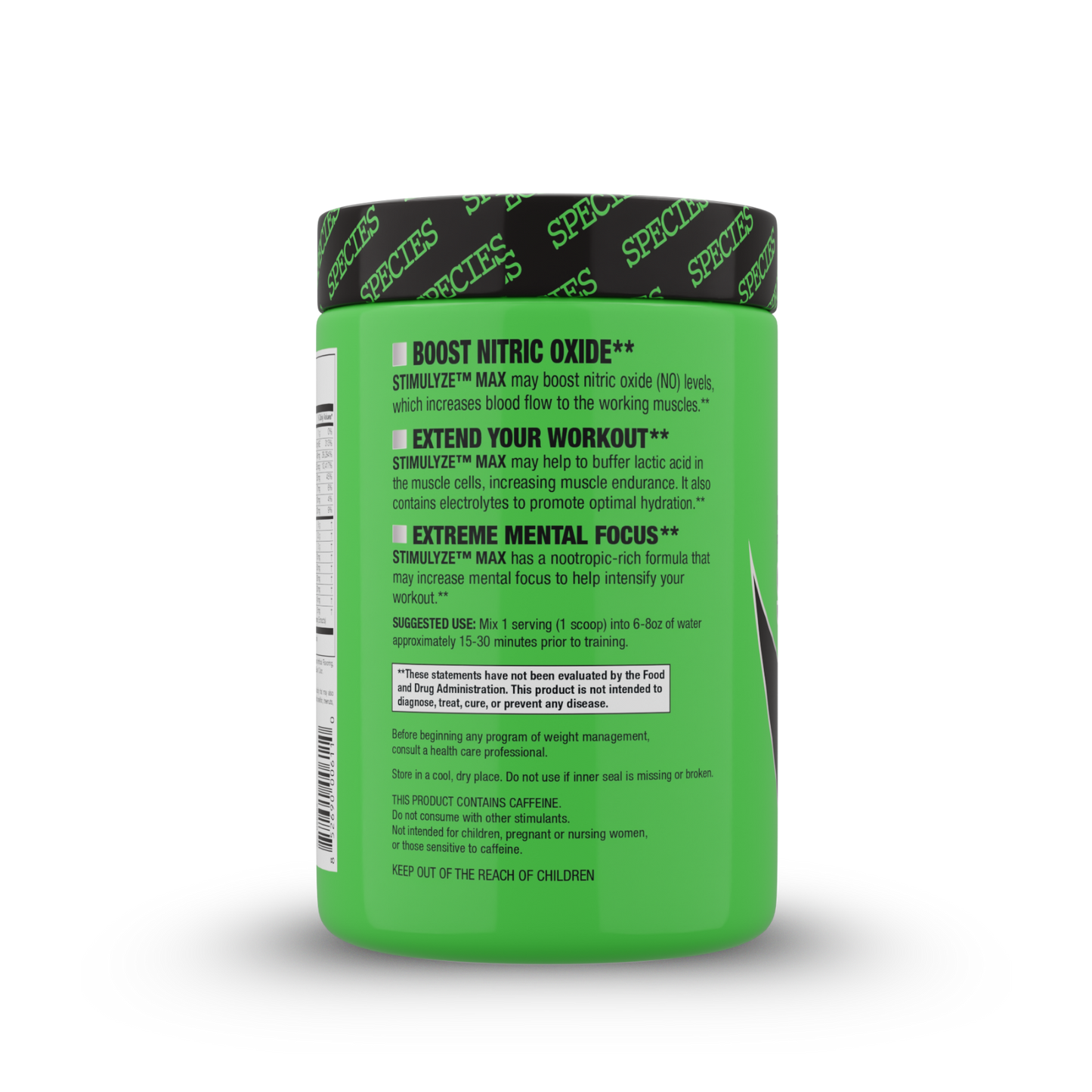 Stimulyze Max Wild Berry - Side