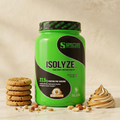 Isolyze 22 Serve Vanilla Peanut Butter - Hero Dark