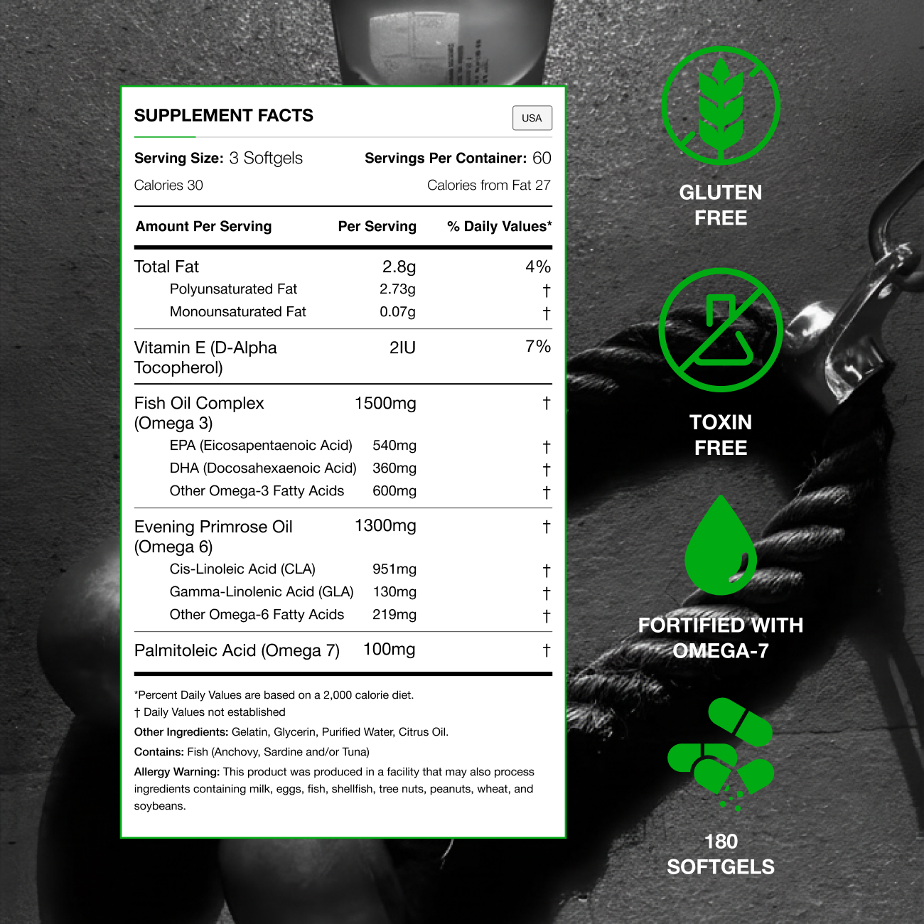 Omegalyze - Supplement Facts